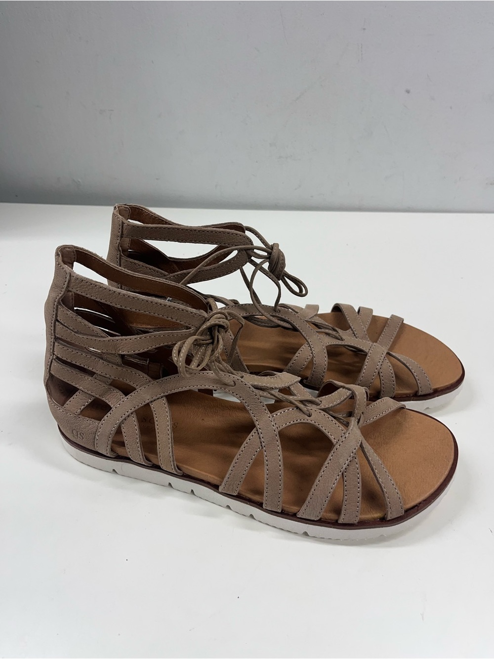 New Gentle Souls by Kenneth Cole Womens Lavern Lite in Tan Leather Size 11